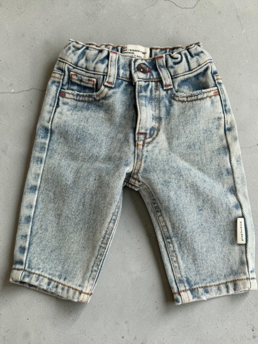 PIUPIUCHICK Baby’s Stretch Jeans Size 6 Months